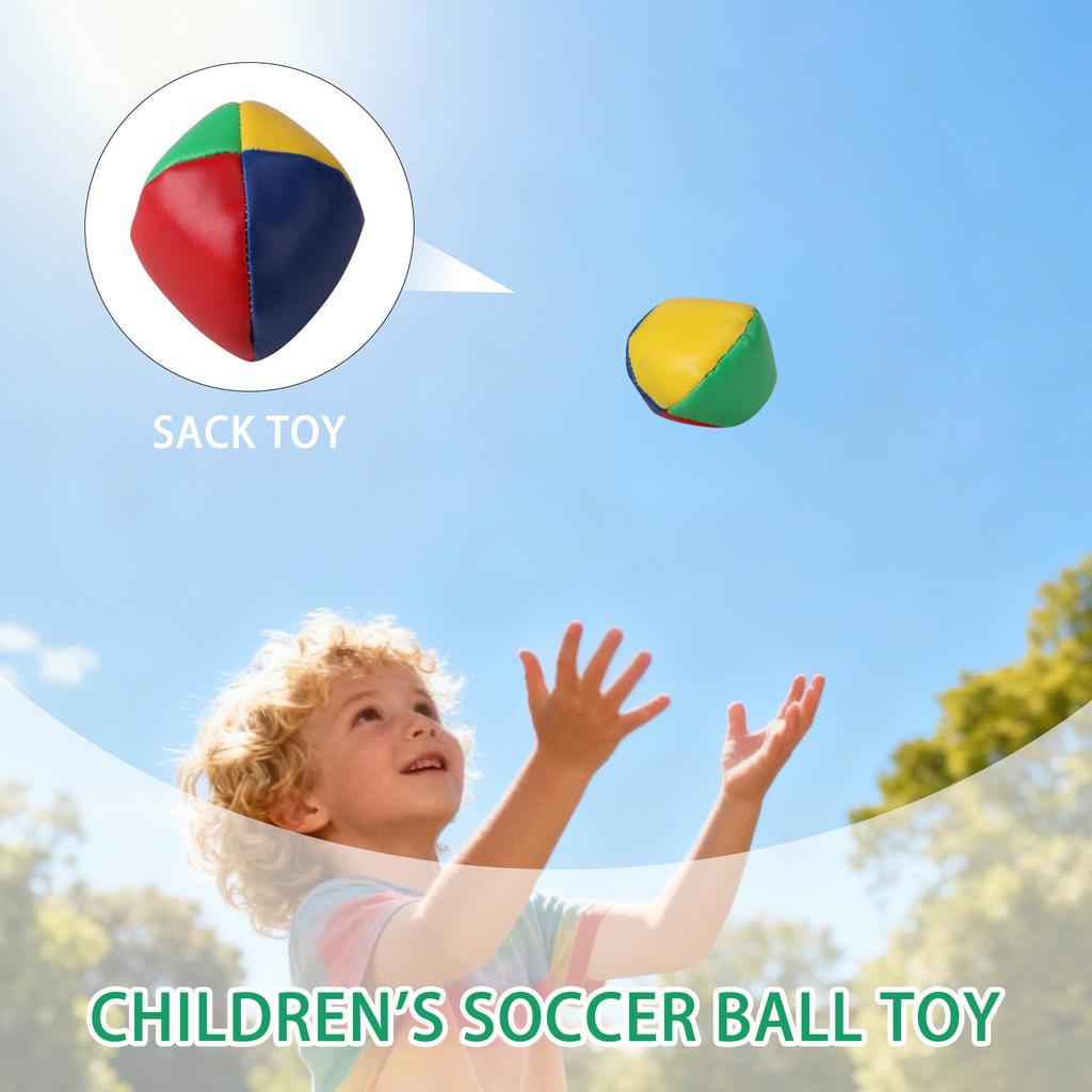 Juggling Balls Classic Bag Juggle Beginner Kids Toy