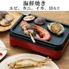 Mitsuya Electric Mini Yakiniku Grill/Hot Plate - Tabletop Grill - Compact Size Electric Grill - Low Smoke - Easy to Clean - Suitable for Yakitori and