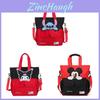 Lilo Stitch Kids Cartoon School Bag With Lightweight Nylon And Expandable Capacity For Elementary Students