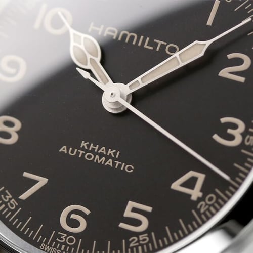 Hamilton Khaki Field Automatic Men's Black Watch H70405730