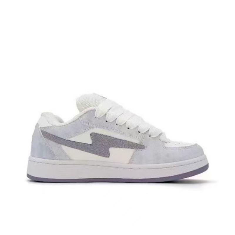 Autumn Retro Design Versatile Lightning Board Shoes Casual Bread New Student Shoes Sports Board Shoes Women