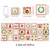 Christmas Tile Decoration Stickers Kitchen Oil-Proof Stickers Bathroom Bedroom Renovation Wall Stickers European Style Self-Adhesive Wall Paper