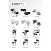 JVC EP-FX13M-B Ear Pieces Spiral Dot Pro SF 4pcs M Size Black