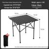 YIXI Outdoor Portable Folding Square Table