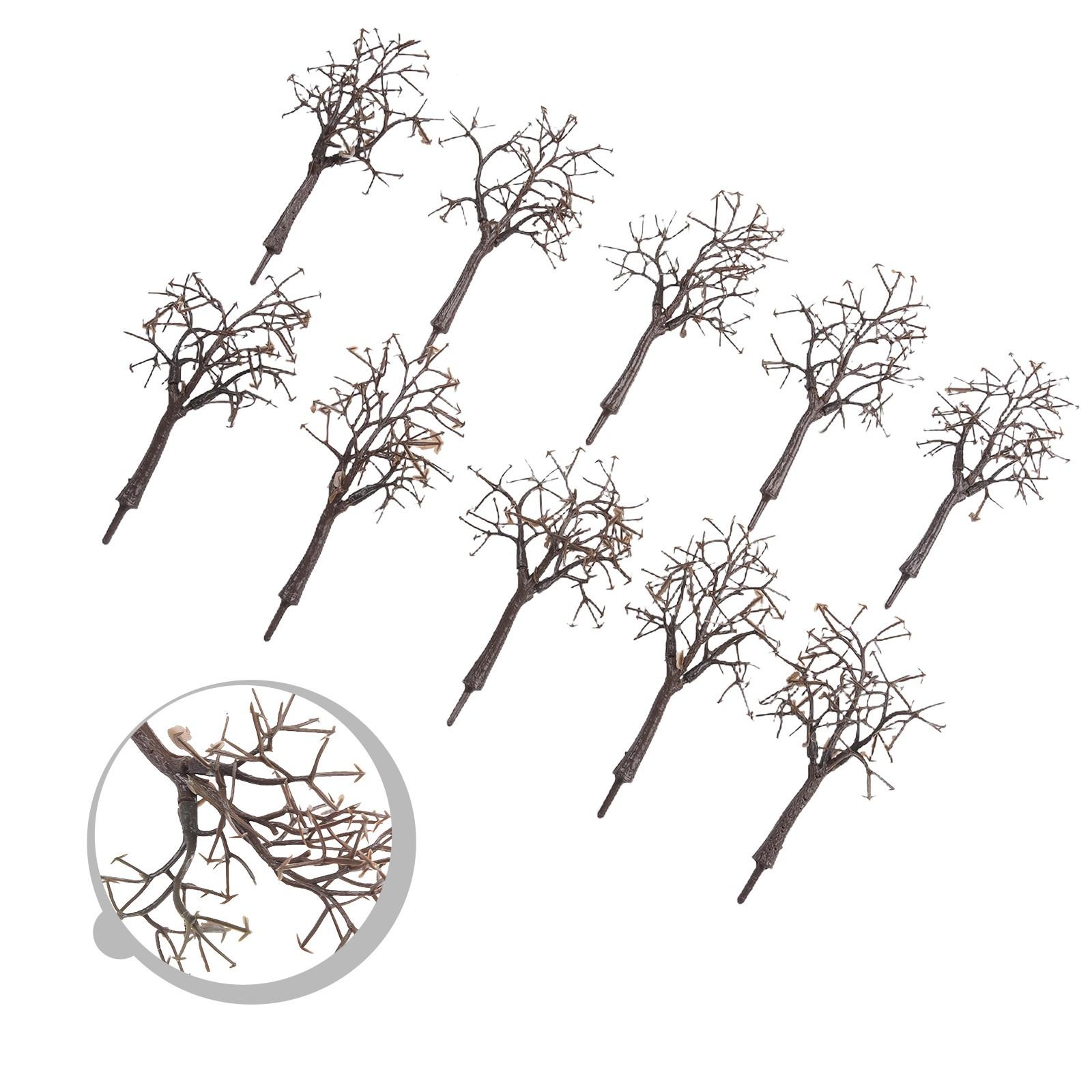 10Pcs Landscape Model Scenery Model 12cm 1:75 Accurate Scale