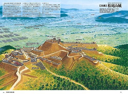 Wide & Panoramic Bird's-Eye View & Reconstruction Illustrations of Japanese Castles