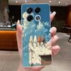 Unique Design Pattern Phone Case For Infinix Note 40 5G/X6851/X6852 Shockproof Soft Casing Soft TPU Transparent Back Cover