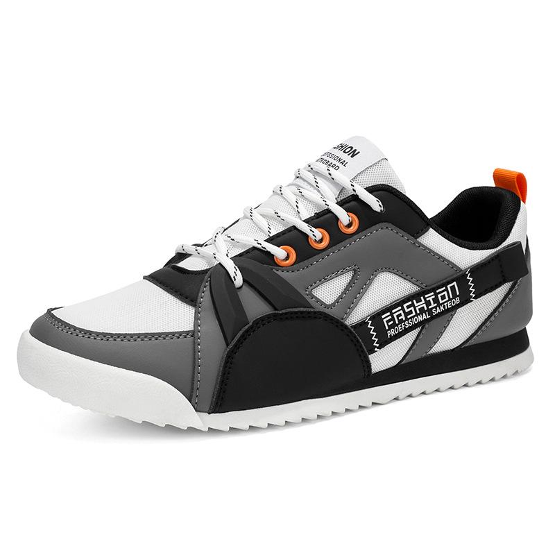 Large size retro men's casual shoes breathable and comfortable soft-soled sports shoes versatile board shoes men's shoes