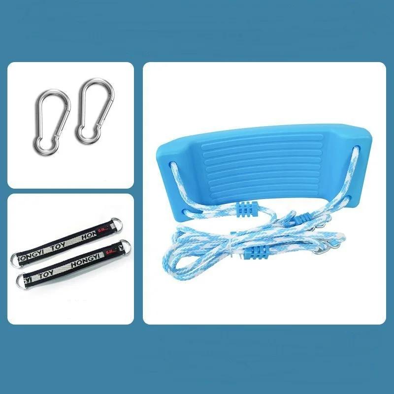 Children's Swing Toys Children's Outdoor Game Toys Garden Swing Durable Kids Hanging Toys with Adjustable Ropes Rainbow Swings