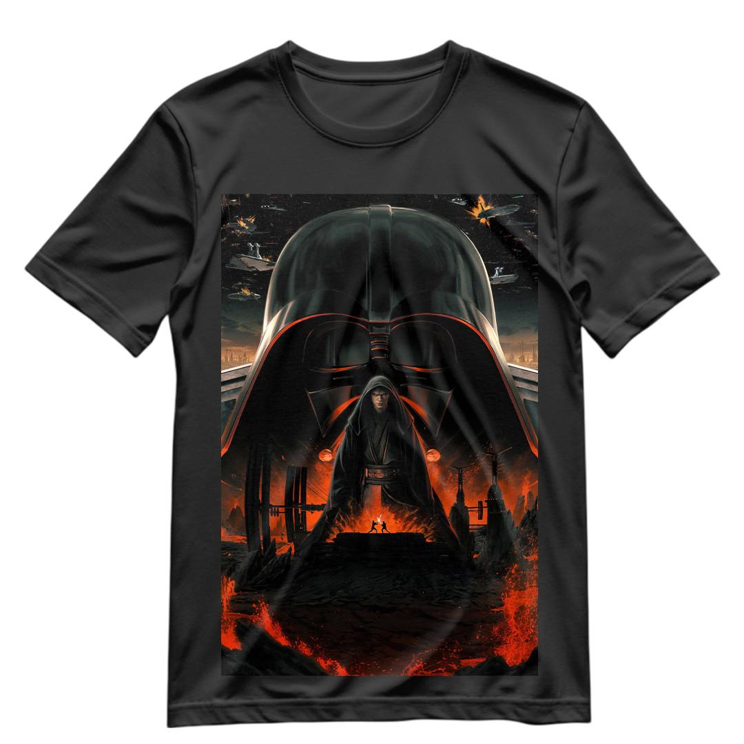 Star Wars T Shirt Revenge Of The Sith 20th Anniversary Poster Shirt S-XXXL Tee 4XL