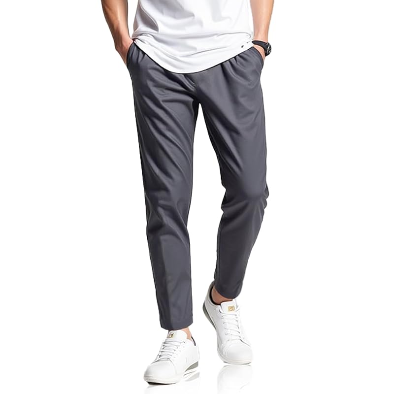 

[Gemma Plus] [Cool and smooth] cooling pants men s summer cool pants Cool pants for summer long pants stretch Cool touch sensation Cool feeling quick