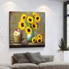 Cross-stitch Sunflower Full Diamond Painting Living Room Modern Minimalist Fresh Natural Wind Sticker Diamond Painting 5D