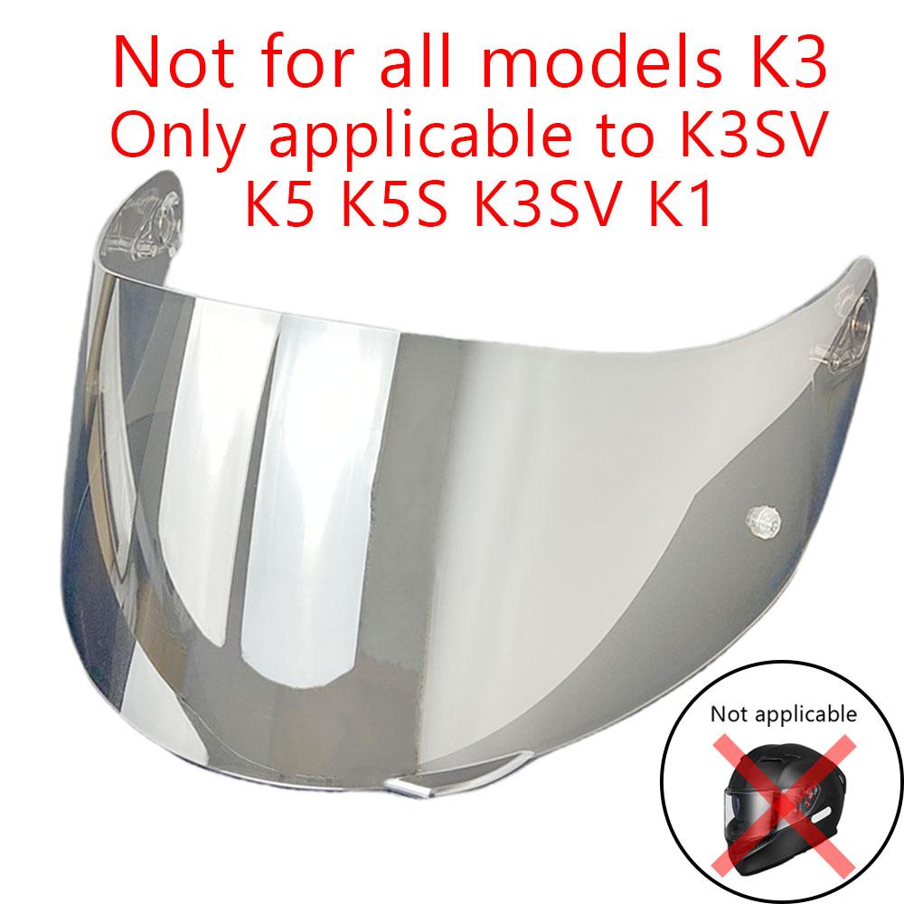 Motorcycle Helmet Shield for AGV K5 K5S K3SV K1 Helmet Visor Sunscreen K3-SV Capacete Visors K1 Casco Moto Lens Windshield