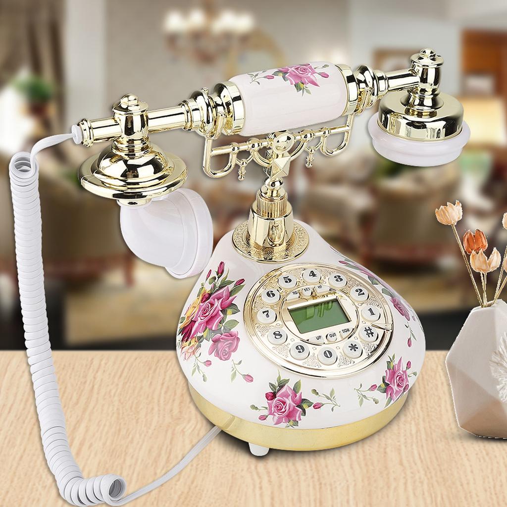Antique Telephone  Telephone Vintage Telephone MS-9101 Vintage Retro Imitation Antique Telephone for Home  Use
