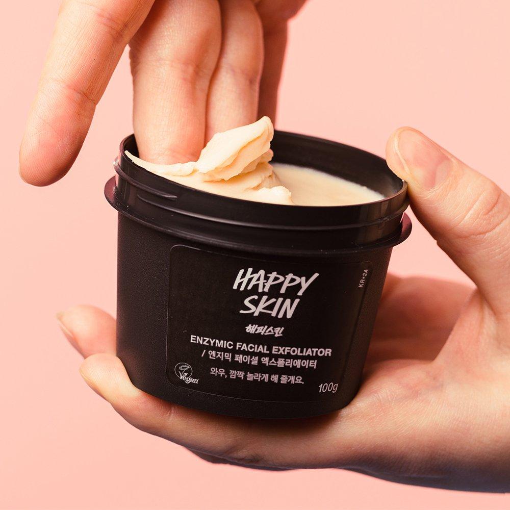 LUSH Happy Skin 100g - Facial Exfoliator