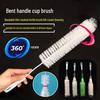 Long Handle Crevice Brush for Cleaning Thermos, Baby Bottles, and Narrow Mouth Cups