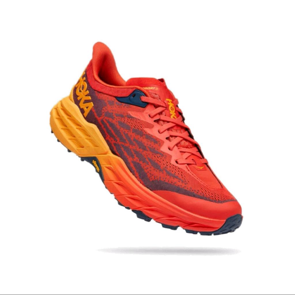 HOKA One One Speedgoat 5 2E Weit 'Fiesta Radiant Yellow' 1123159-FRYL