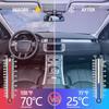 Windschutzscheiben-Sonnenschutz für Range Rover Evoque L551 2012-2018, Frontscheiben-Sonnenschutz, Faltbarer Reflektierender Sonnenschutz, Bildschirm-Schutzabdeckung UV