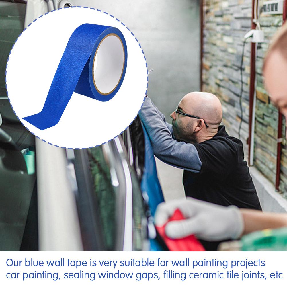 Universal Blue Painters Tape Removable Free Residue Paint Tape For DIY Crafts & Arts Useful Things For Home