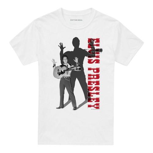 Elvis Presley Unisex Adult Look No Hands T-Shirt