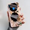 Cute Rabbit Photograph Phone Case  For Honor 10 Lite Liquid Silicone Cover Shell For Huawei P smart 2019 Graffiti Bumper