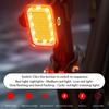 Road Bikes Security Light Rechargeable Bicycles Light Night Cycling Tail Lamp for Mountain Bikes & Commuters