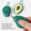 Portable mini art knife, cute fruit shaped hand account paper cutting knife, express gift unboxing knife, with chain accessories