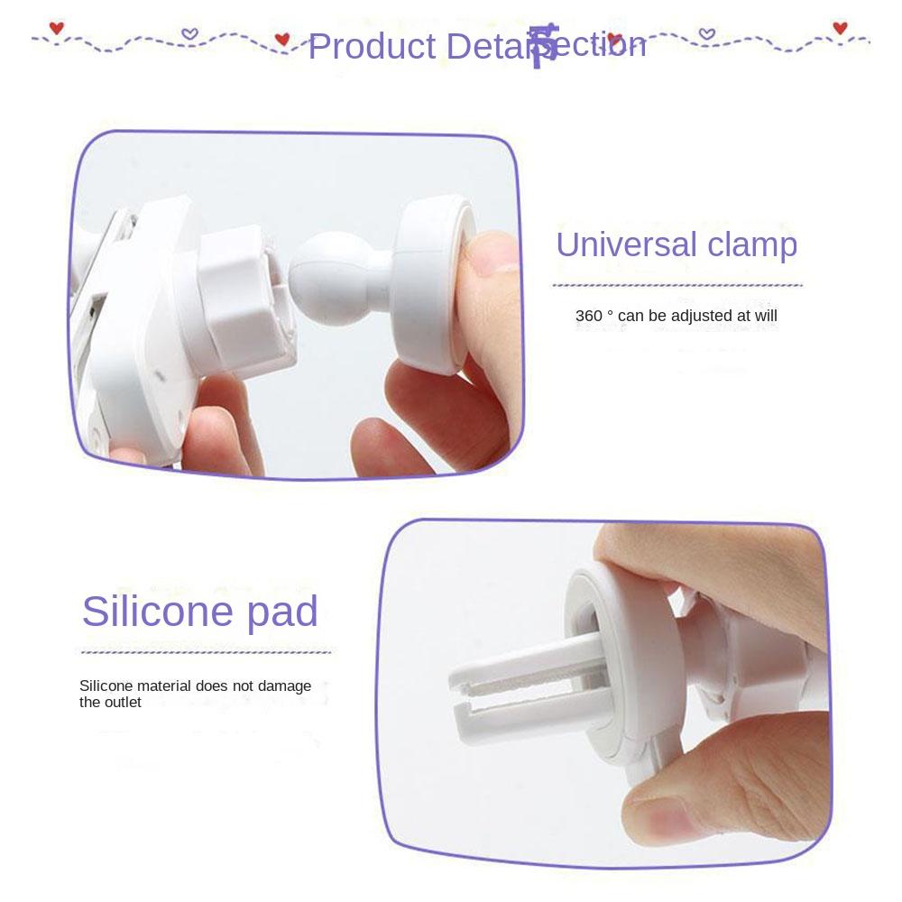 Shockproof Car Air Outlet Clip Mount Anti-Skidding Car Phone Holder Car Mobile Phone Bracket