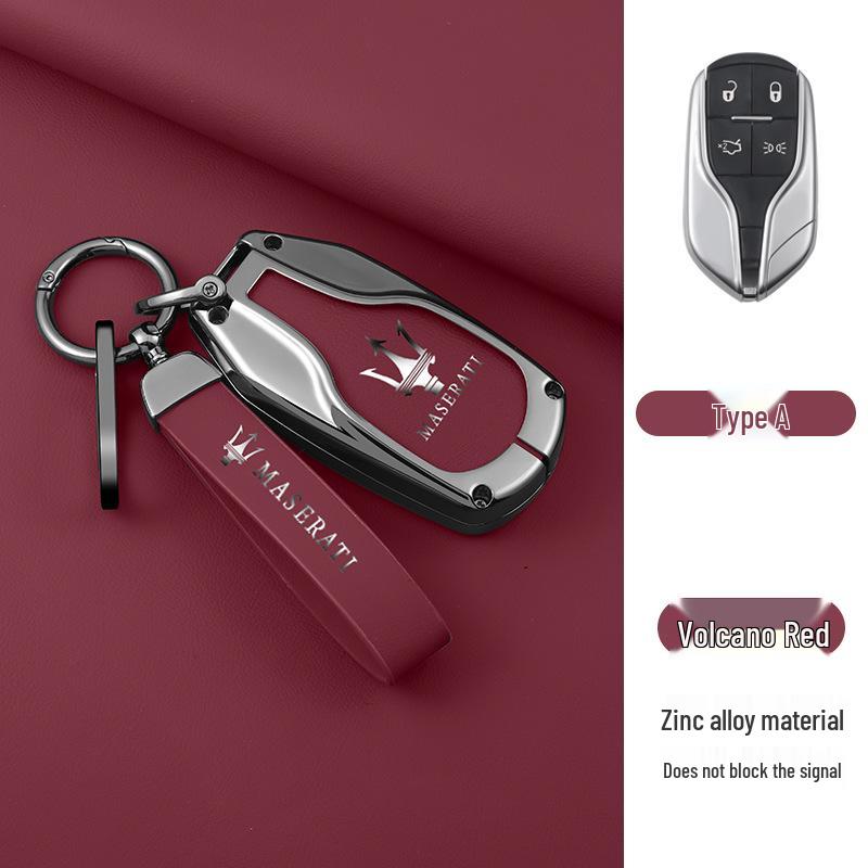 

Чехол для ключа Maserati для Ghibli & Levante - Дизайн с металлической оболочкой