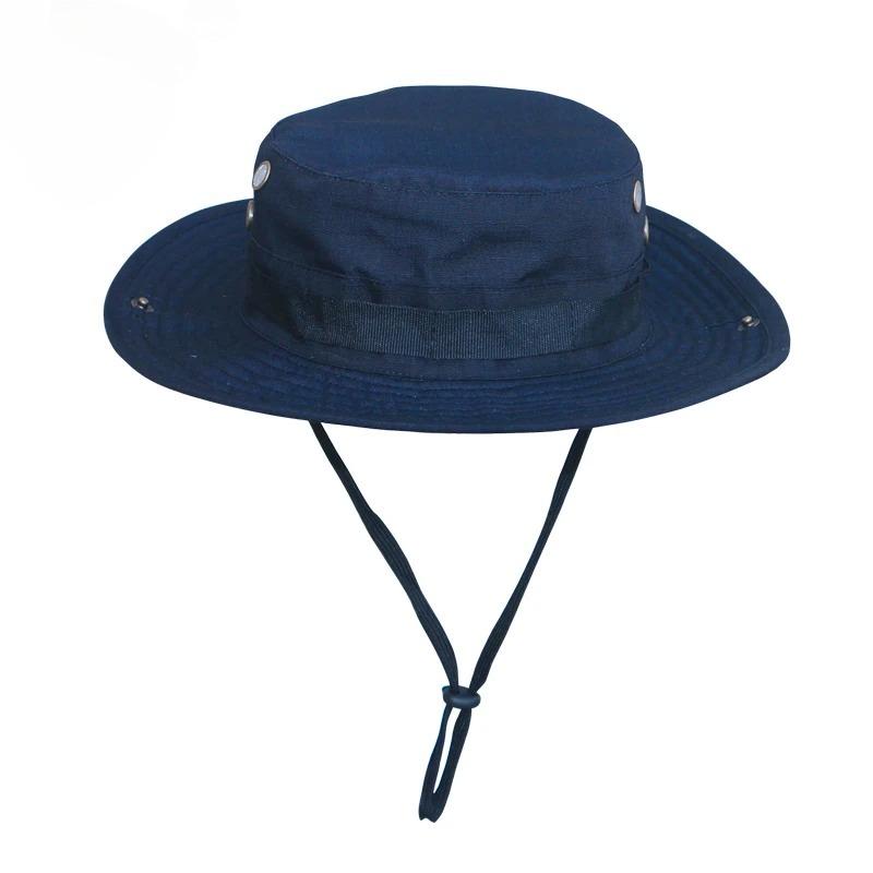 

Boonie Balaclava Hat Set With Wide Brim For Sun Protection Foldable Storable Outdoor Fishing Cap For Breathable Fishe темно-синього кольору