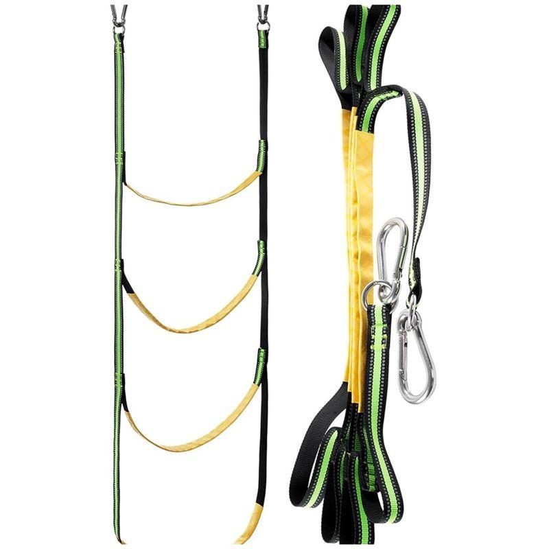 Portable Marine Rope Ladder,For Inflatable Boats, Fishing Boats, Kayaks, Motorboats, Portable Marine Boarding Rope Ladder Elevat