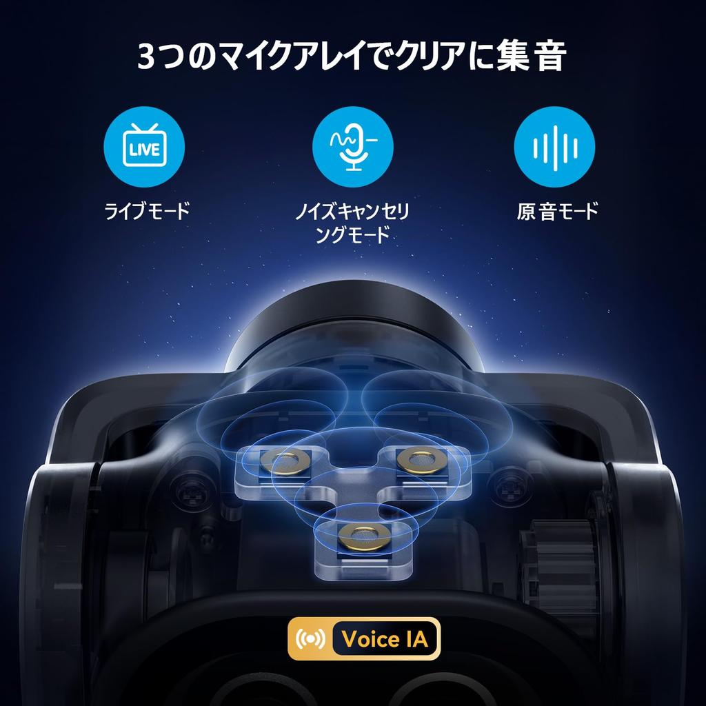 EMEET PIXY 4K Webcam AI Auto PTZ Camera with PDAF Sony Three Preset Gesture Compatible with and Switch 2 for Streaming - Tracking, High-Speed