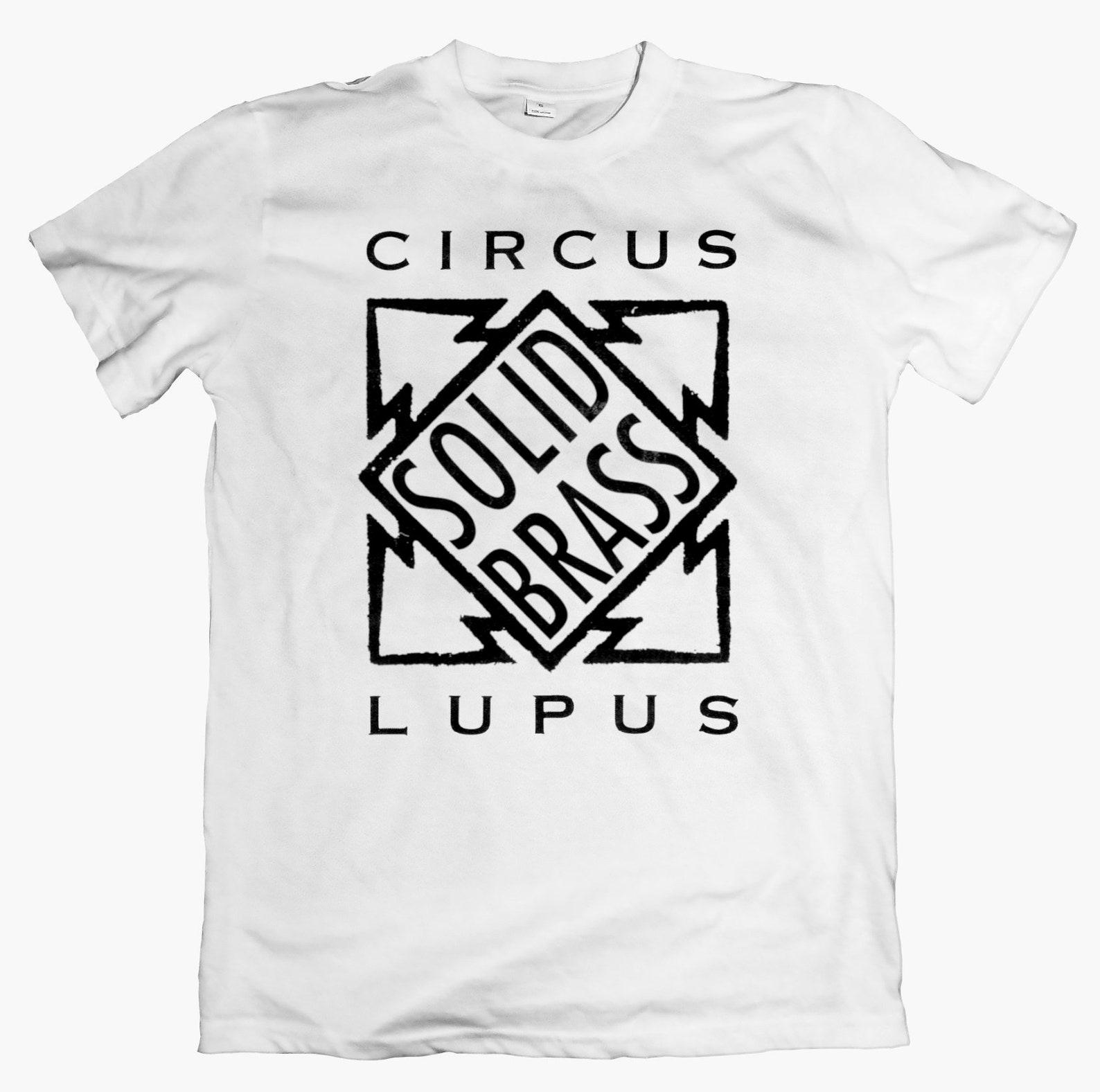 CIRCUS LUPUS Solid Brass T shirt 90s Alternative Post Hardcore Shirt Indie Underground Band Tee Alternative Graphic 3XL