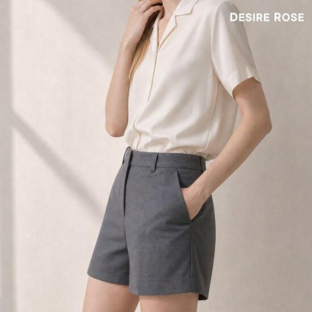 Desire Rose Women Waistband Summer Suit Shorts 4 Color