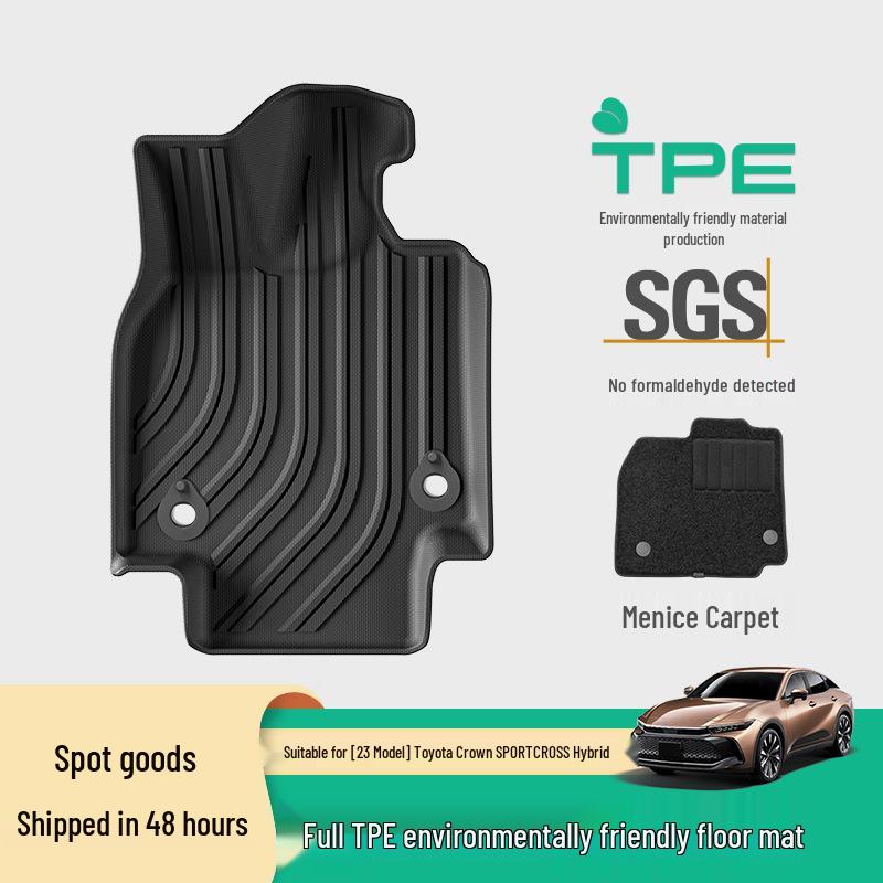 TPE Floor Mats & Trunk Liner for 2023 Toyota Crown SportCross