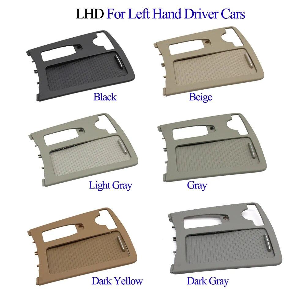 LHD RHD Car Central Armrest Drink Cup Holder Cover Outer Panel For Mercedes Benz C E Class W204 W212 W207 C200 C300  E260 E300