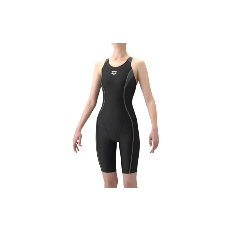 arena (Arena) Women's Fitness Swimsuit [AQUA EXA] Size M Swimming Half-Leg Easy-to-Wear Strap Water-Repellent Hook Pad AS6SWF00L