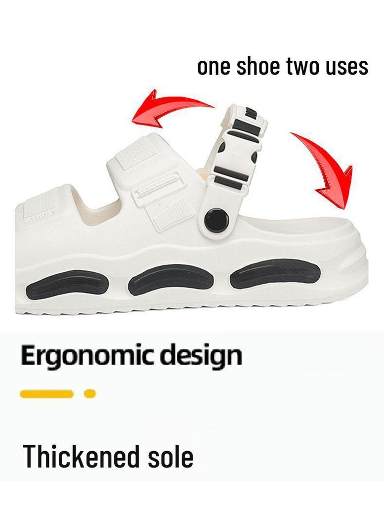 Men's 2025 Summer Sandals: Non-Slip, Wear-Resistant, Odor-Resistant, Dual-Use Lightweight Beach & Driving Slippers