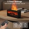 Fireplace Humidifier Flame Aroma Diffuser Fire Humidifier Essential Oil Diffuser Home Aromatherapy Fragrance Diffuser for Room