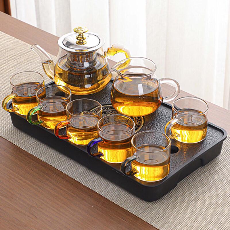 Sichun Heat-Resistant Glass Kung Fu Tea Set