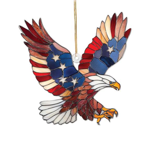 Colorful Animal Pendant Acrylic Suncatcher Window Hanging Ornament 2D Acrylic Printed Festive Decor