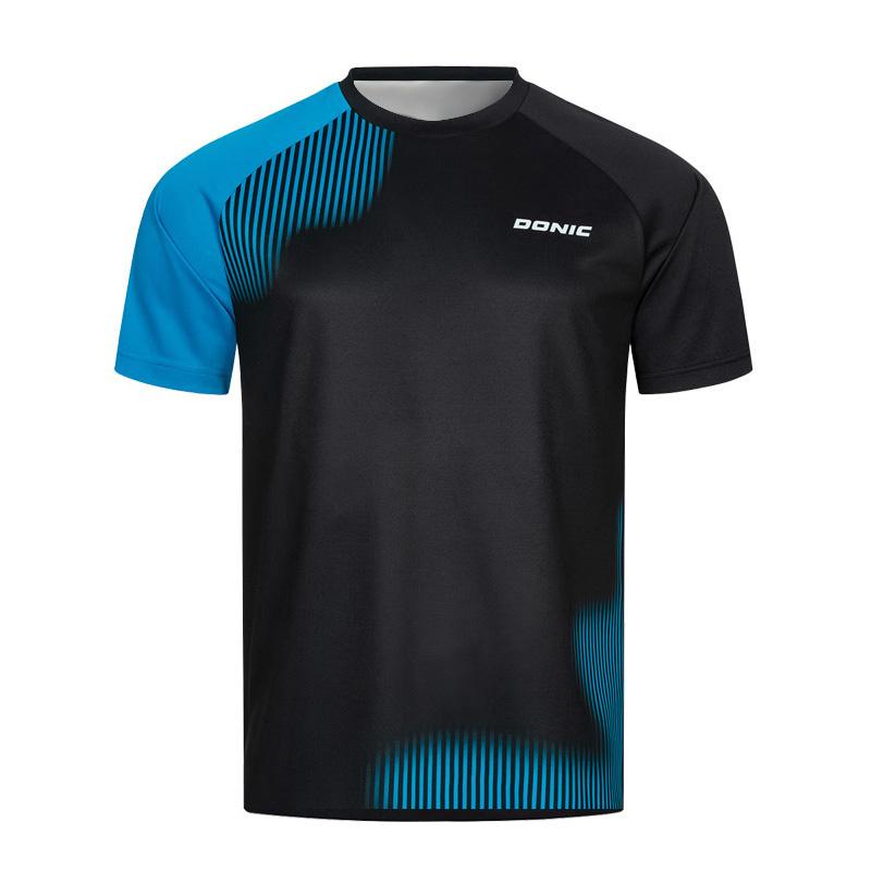 Tricou de tenis de masă pentru bărbați cu imprimeu 3D Tricou de vară respirabil pentru bărbați pentru badminton Top cu mânecă scurtă cu uscare rapidă