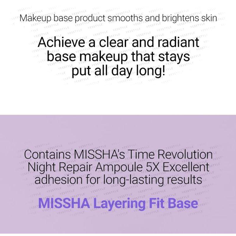MISSHA - Layering Fit Base - 2 Colors