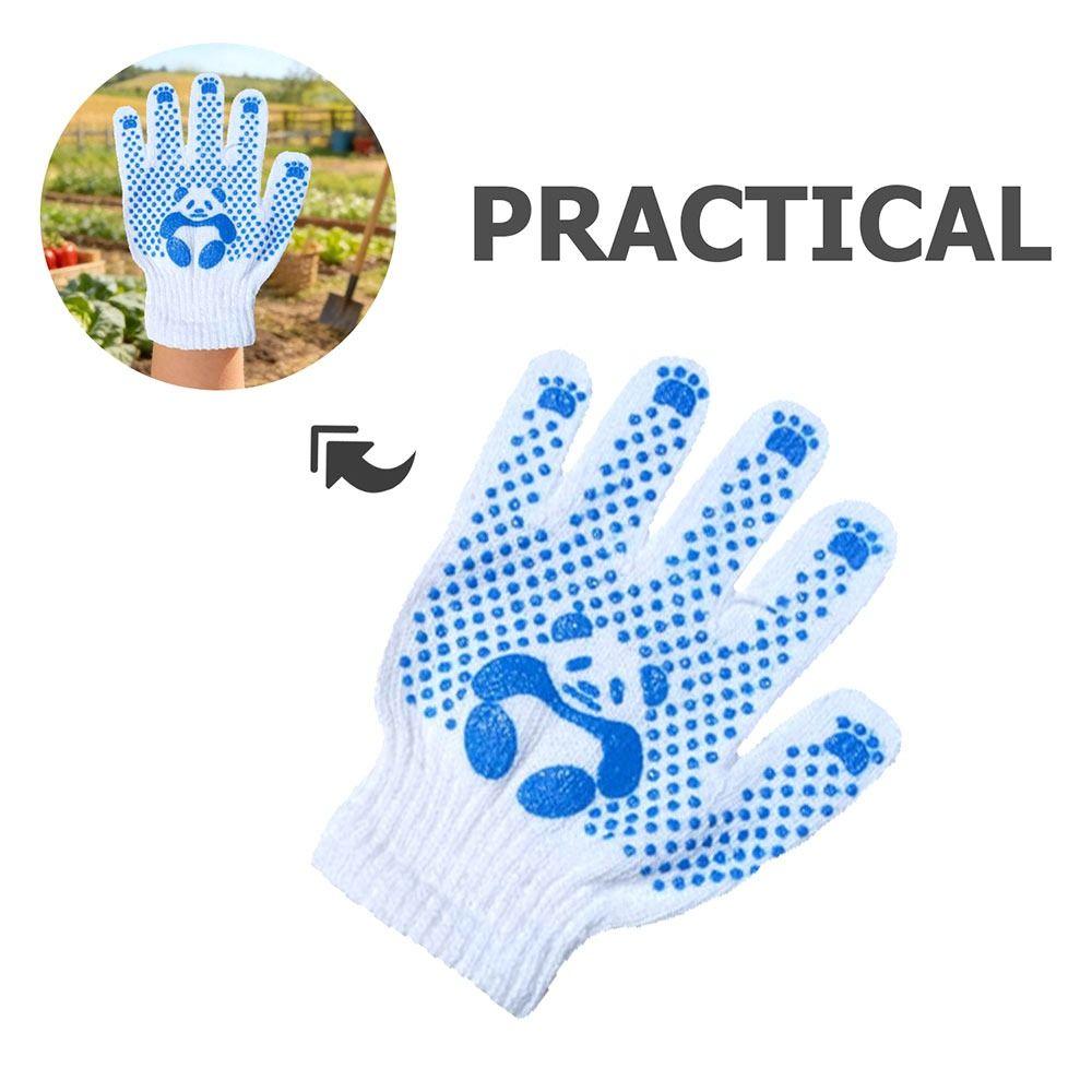 1/2/4Pairs Anti Skid Kids Gardening Gloves Hand Protection Mittens Household Cleaning