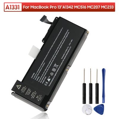 Batteria Ricaricabile al Litio Per MacBook Pro 13" A1342 MC516 MC207 MC233 A1331 Batteria per Laptop 60Wh