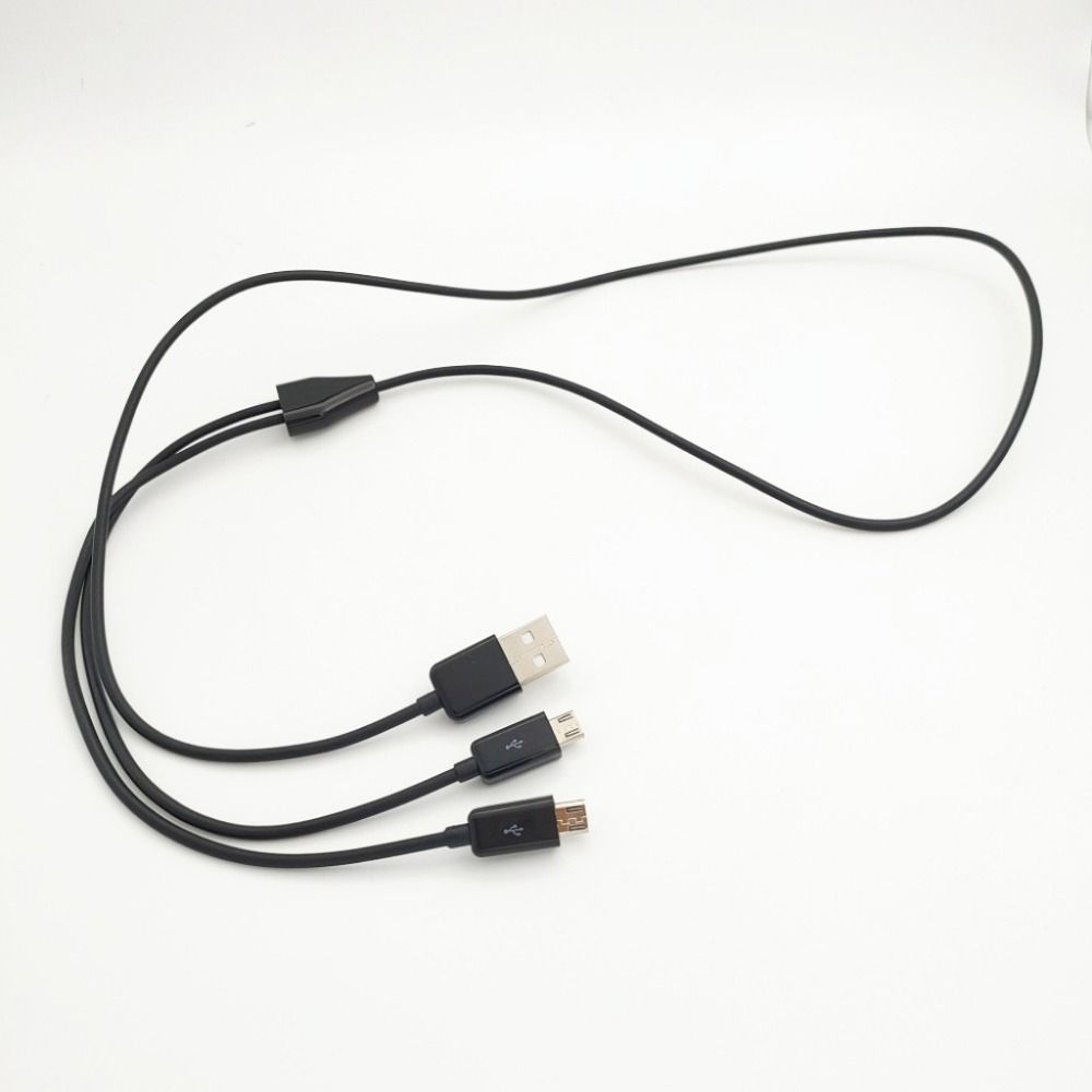 2-Port Y-Splitter Ladekabel Y-Splitter 2-in-1 Kabel Draht Android Handy
