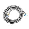 Flexible Shower Hose Crafted of Stainless Steel Materials Sturdy Structure Accessory with Standard Showerheads Use