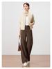 Women's High-Waisted Lyocell Tencel Wide-Leg Pants - Autumn 2025