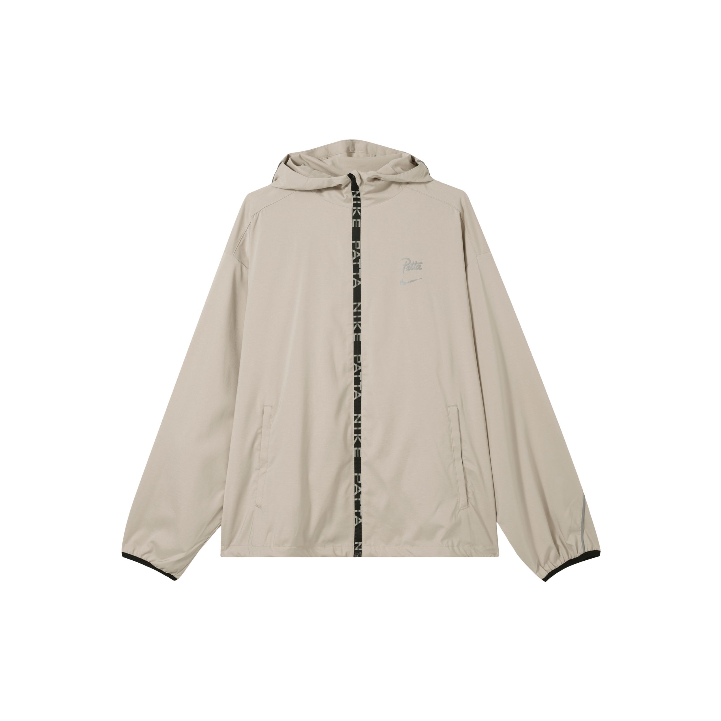 

Nike X Patta SS24 Удобная модная спортивная куртка с капюшоном и логотипом на молнии с длинными рукавами Куртка унисекс Серая FJ3088-126 L