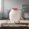Livestock Milk Feeder Bottle Hangable Nursing with Six Ports Multi-Port